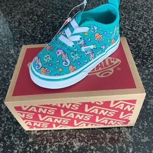 Vans new in box. Toddler size 5. Under the sea theme.